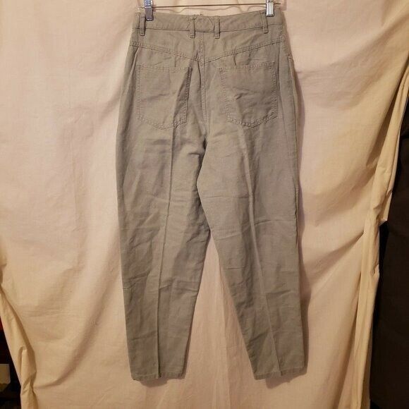 Talbots Womens Size 10P Green  Solid Chino Slack Pants - Picture 10 of 11